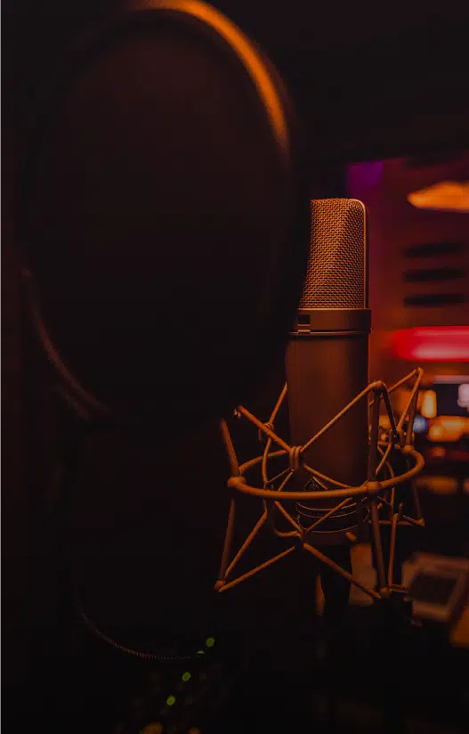 recording booth microphone
