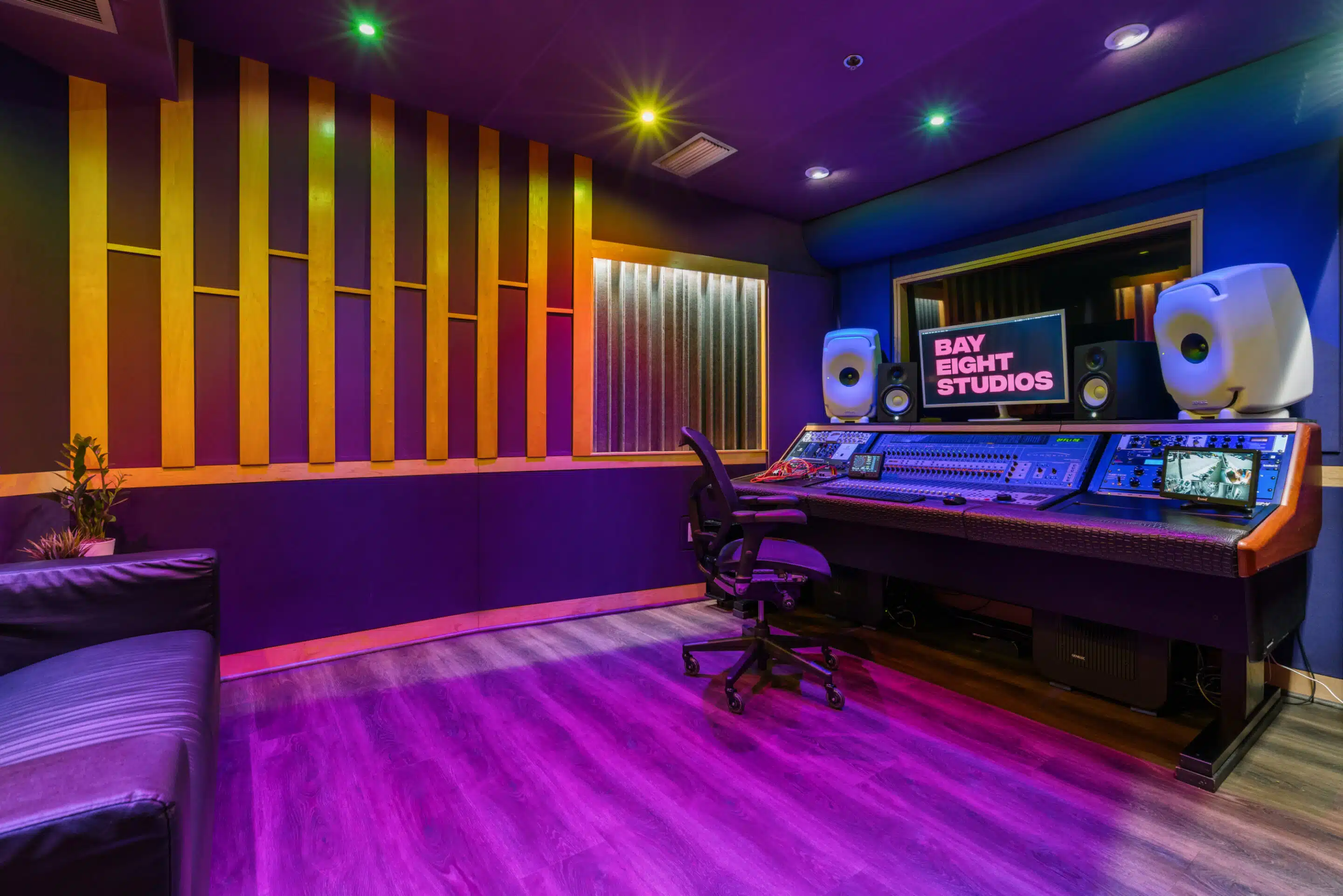 Monitors in our Studio 