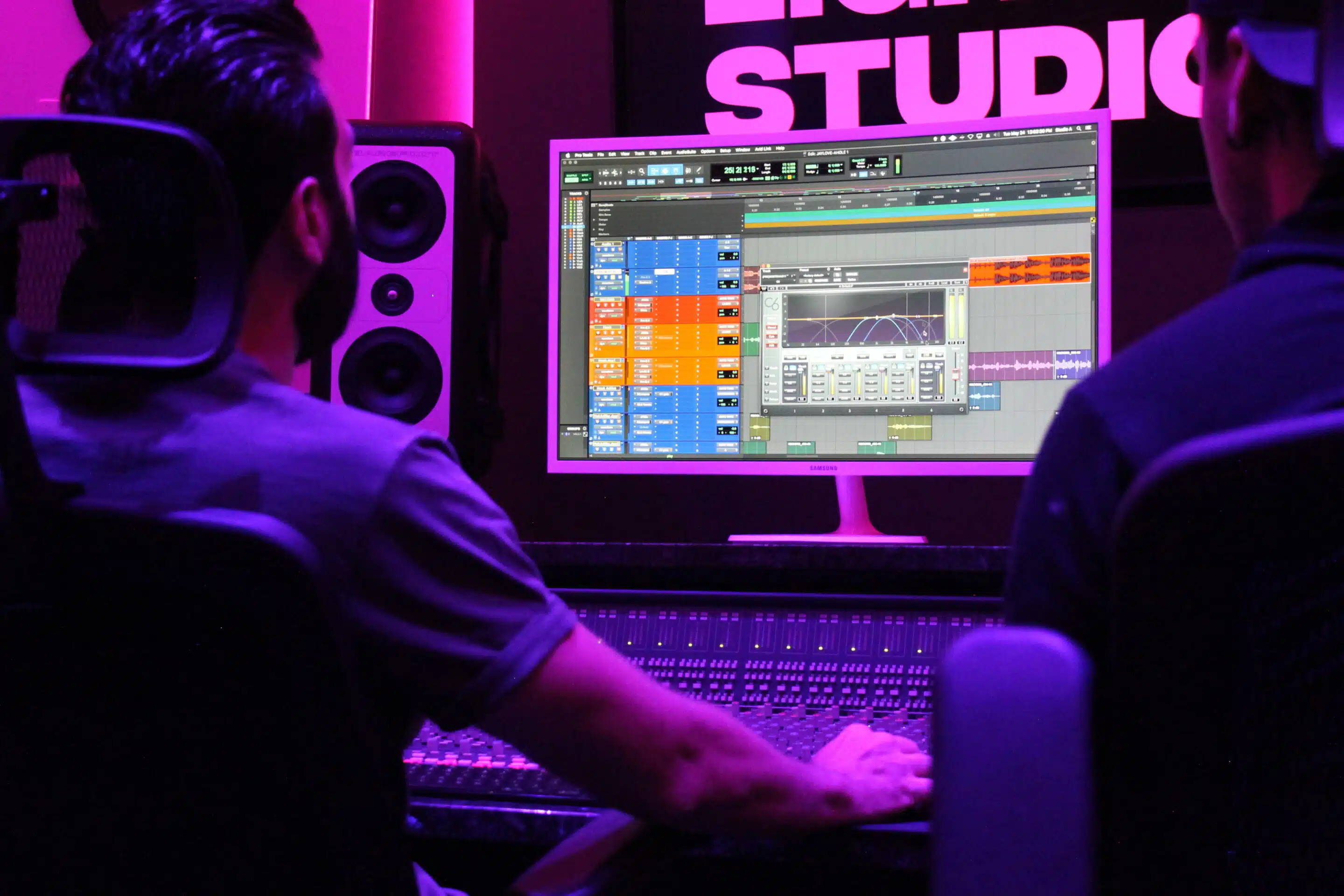 Studio mixing