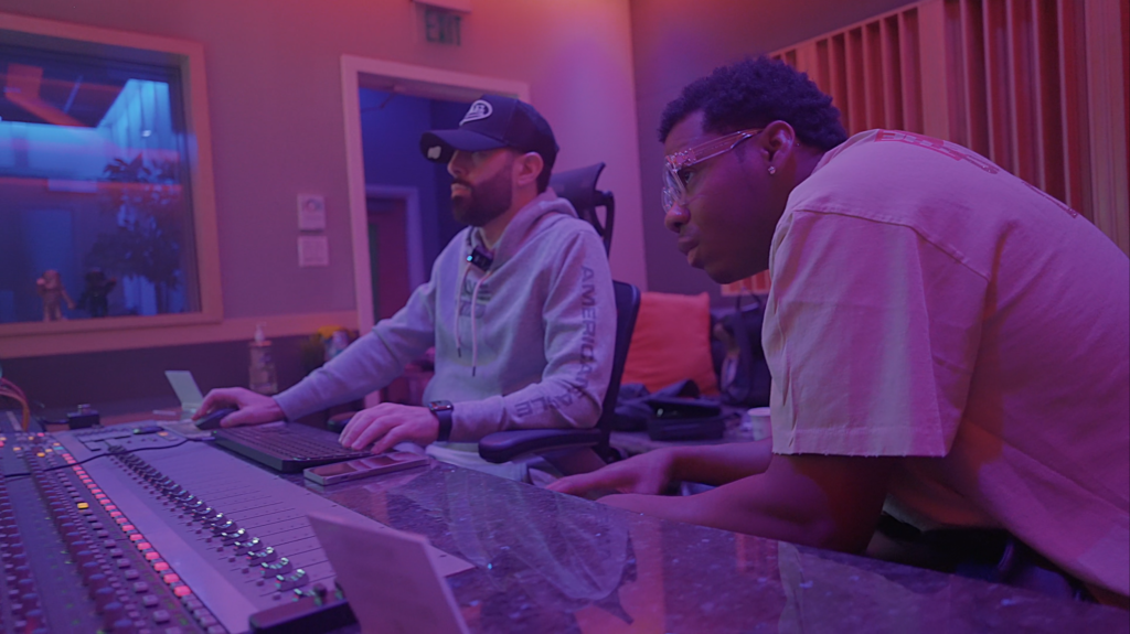 Studio Grind Matthew DeFreitas at Bay Eight Recording Studios
