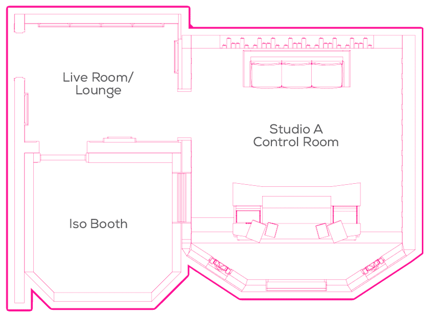 Bay Eight - Plano de la Habitación SSL